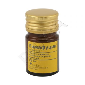 Пимафуцин таблетки покрытые оболочкой 100мг №20 в аптеке Таттехмедфарм