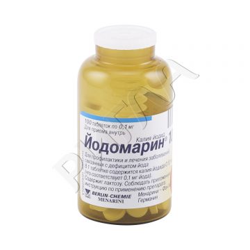 Йодомарин таблетки 0,1мг №100 в аптеке Вита в городе Новоульяновск