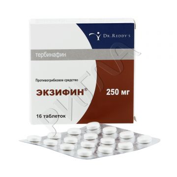Экзифин таблетки 250мг №16 ** в аптеке Будь Здоров в городе Ликино-Дулево