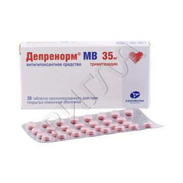 Депренорм МВ таблетки 35мг №30 ** в аптеке Без сети в городе Кантемировка