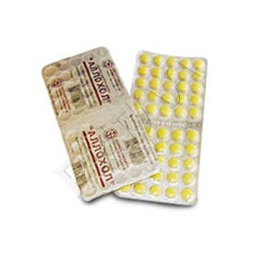 Аллохол таблетки покрытые оболочкой №50 в аптеке Фармация