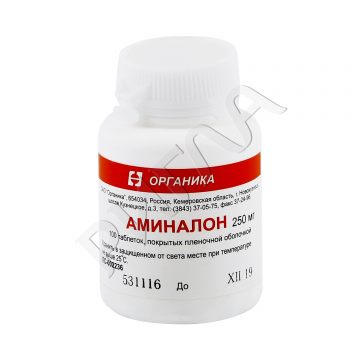 Аминалон таблетки покрытые оболочкой 250мг №100 ** в аптеке Аптечный склад в городе Матвеев Курган