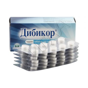 Дибикор таблетки 250мг №60 в аптеке Без сети в городе Липецк