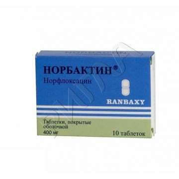 Норбактин таблетки покрытые оболочкой 400мг №10 ** в аптеке Без сети в городе Владивосток