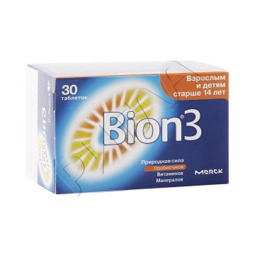 Бион-3 таблетки №30 в аптеке Будь Здоров в городе Уфа